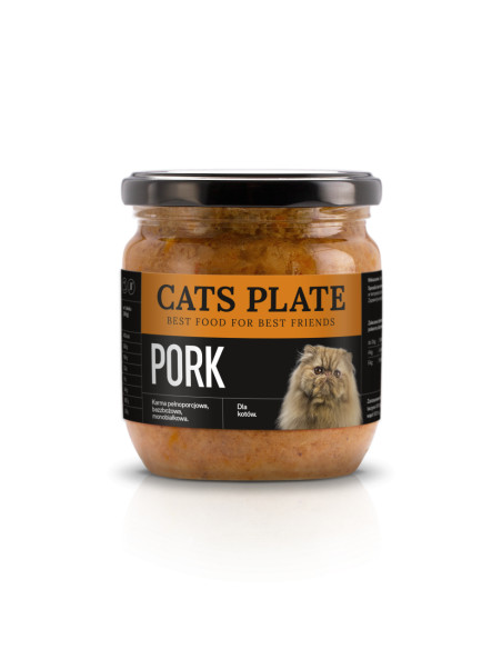 Cats Plate Pork - Wieprzowina 360g