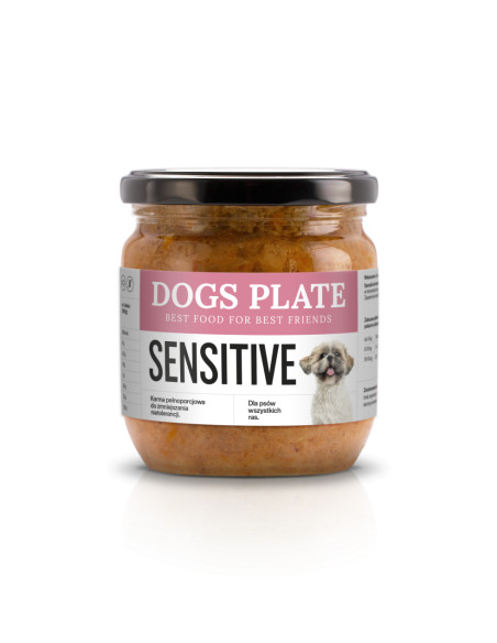 Dogs Plate Sensitive - dorsz na trawienie 360g