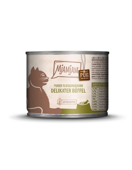 MJAMJAM PURE Bawół 200g dla kota