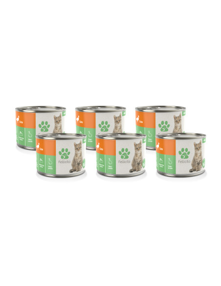 Fellicita Cat - Pure Duck - kaczka 6x200g