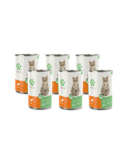 Fellicita Cat - Pure Duck - kaczka 6x400g