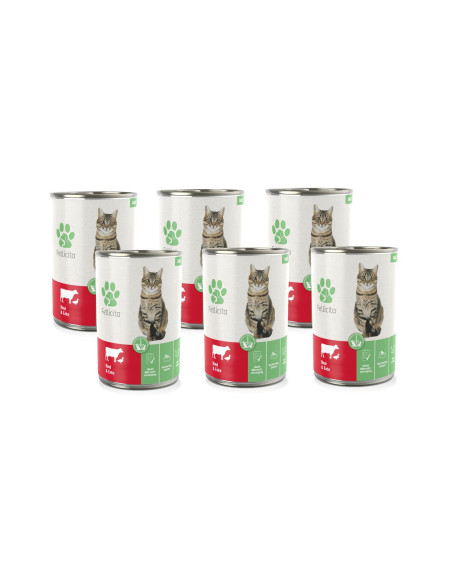 Fellicita Cat - Beef&Duck - wołowina kaczka 6x400g