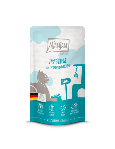 MJAMJAM Koza z marchewką 125g saszeta dla kota