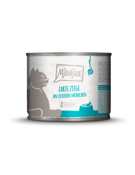 MJAMJAM Koza z marchewką 200g dla kota