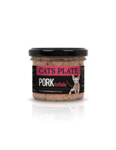 Cats Plate BABY Pork -...