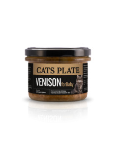 Cats Plate BABY Venison...