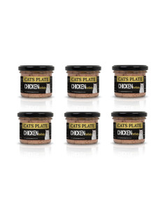 Cats Plate BABY Chicken - kurczak dla kociąt 6x100g