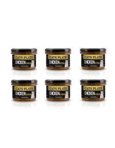 Cats Plate BABY Chicken - kurczak dla kociąt 6x180g