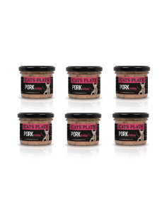 Cats Plate BABY Pork - wieprzowina dla kociąt 6x100g