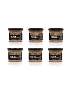 Cats Plate BABY Venison - dziczyzna dla kociąt 6x100g