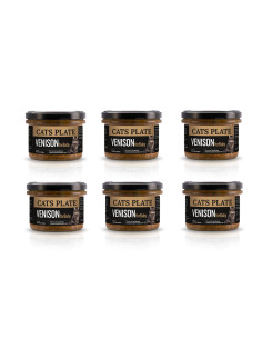 Cats Plate BABY Venison - dziczyzna dla kociąt 6x180g