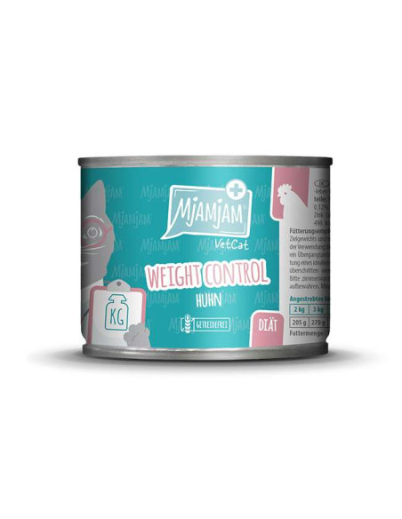 MJAMJAM VET WEIGHT CONTROL Kurczak 200g dla kota