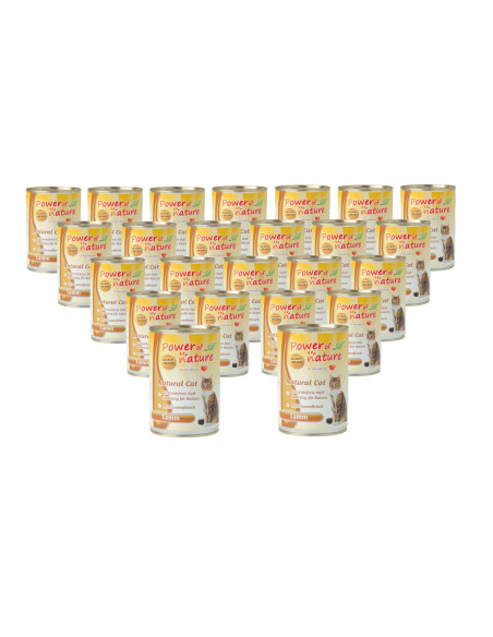 Natural Cat Jagnięcina - puszka 24 x 400 g