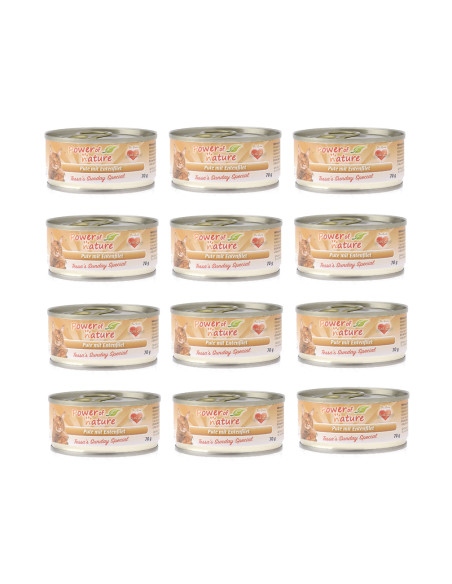 Power of Nature - indyk z filetem z kaczki 12x70g
