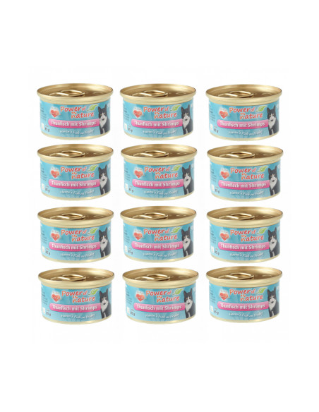 Power of Nature - tuńczyk z krewetkami 12x85 g