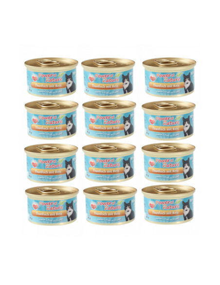 Power of Nature - tuńczyk z ryżem 12x85 g