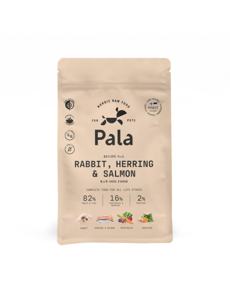 Pala Dog 4 - Królik, śledź atlantycki, 1kg OUTLET