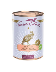 Terra Canis Senior - Indyk z papają 400g