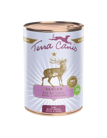 Terra Canis Senior - Dziczyzna z pomidorem  400g