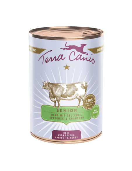 Terra Canis Senior - Wołowina z selerem  400g