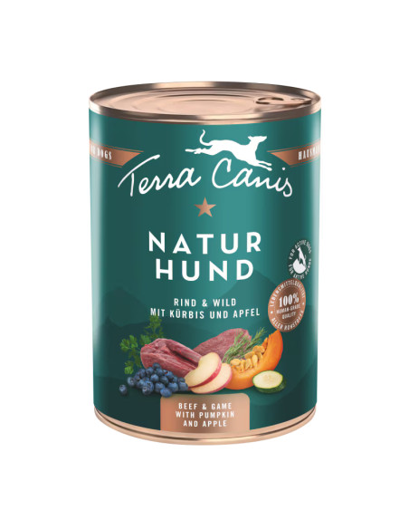 Terra Canis Naturhund - Wołowina z dziczyzną 400g