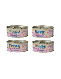 CZTEROPAK Monge Delicate - Kurczak z szynka 4x80g