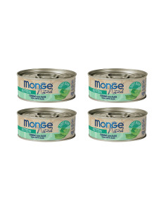 CZTEROPAK Monge Kitten - Tuńczyk z aloesem 4x80g