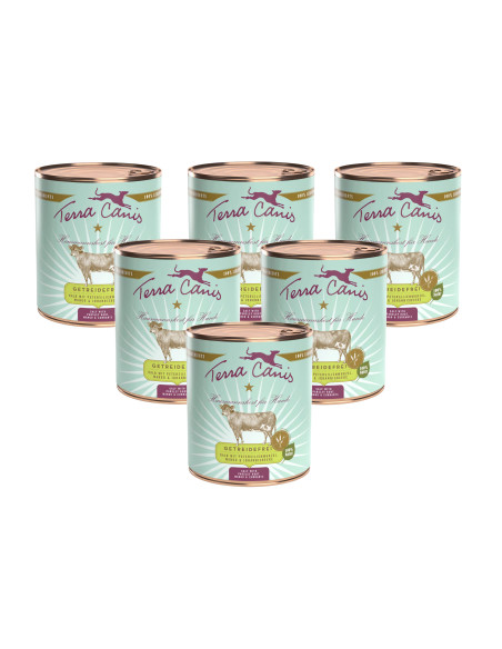 Terra Canis - Cielęcina z korzeniem pietruszką 6x800g