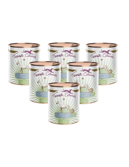 Terra Canis Sensitive - Konina z ogórkiem 6x800g