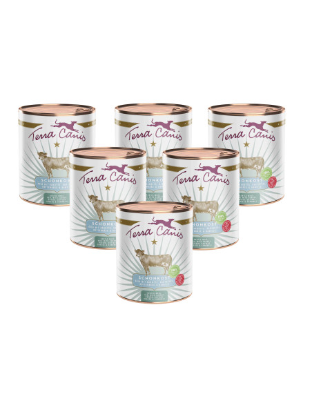 Terra Canis Gastrointestinal - Cielęcina 6x800g
