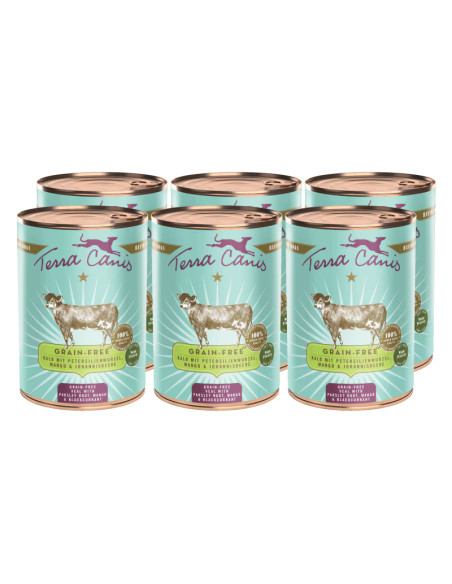 Terra Canis - Cielęcina z korzeniem pietruszki 6x400g