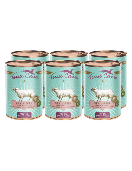 Terra Canis - Jagnięcina z dynią, pasternak 6x400g