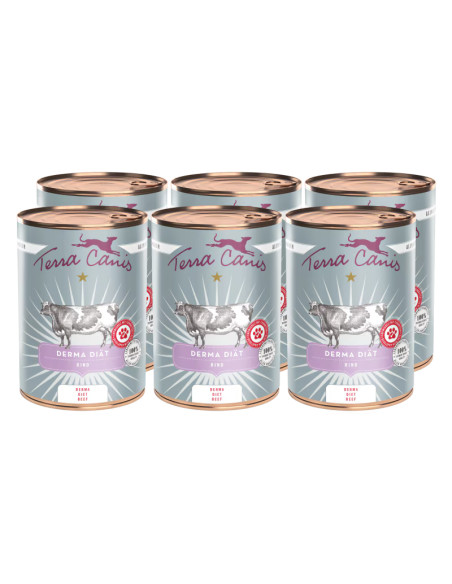 Terra Canis Derma Diet - Wołowina 6x400g