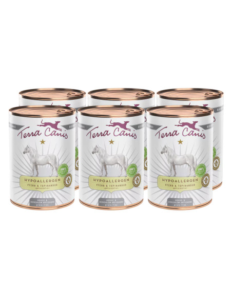 Terra Canis Hypoallergenic - Konina topinam 6x400g