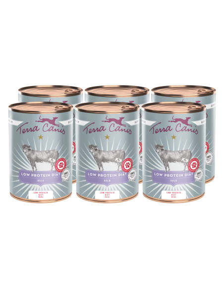 Terra Canis Low Protein - Cielęcina 6x400g
