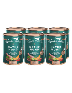 Terra Canis Naturhund - Indyk z kaczką 6x400g