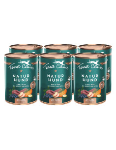 Terra Canis Naturhund - Wołowina z dziczyzną 6x400g