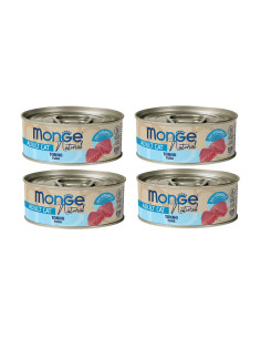 CZTEROPAK Monge Natural - Tuńczyk atlantycki  4x80g