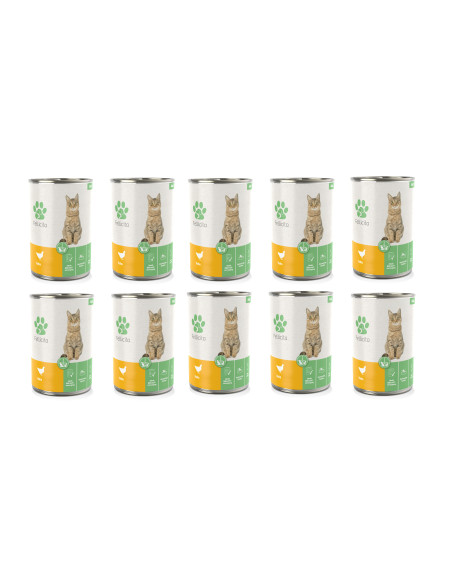 Fellicita Cat - Pure Chicken - kurczak 10x400g