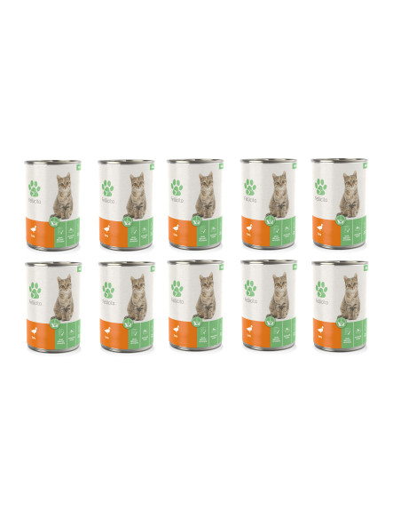 Fellicita Cat - Pure Duck - kaczka 10x400g